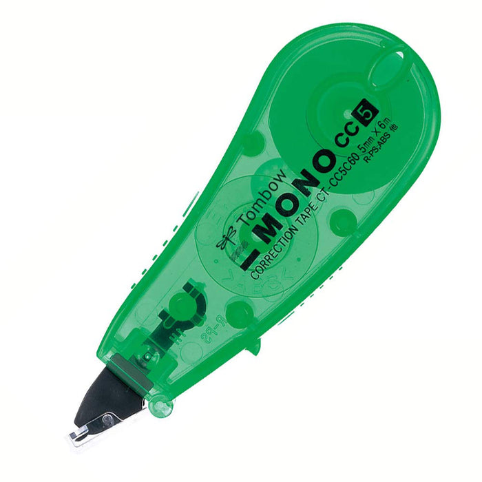 Tombow Mono CC Green Pencil Correction Tape 5mm Pack of 10