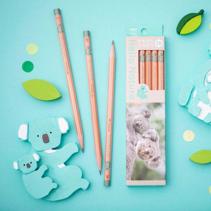 Tombow 2B Pencil Drawing Hello Nature Koala Edition