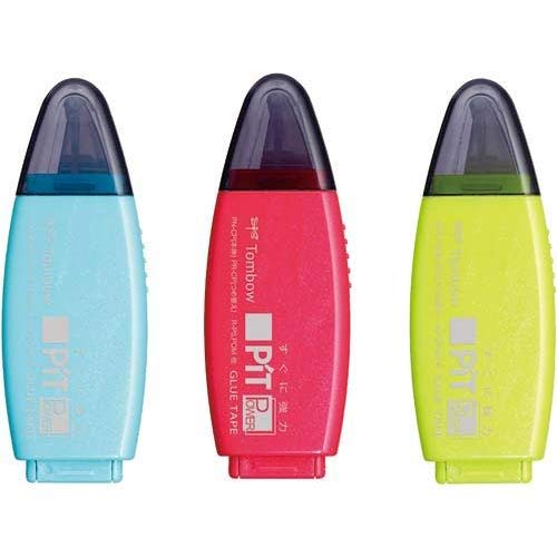 Tombow Hpa-323X Pit Power C Pencil Glue Tape in 3 Colors