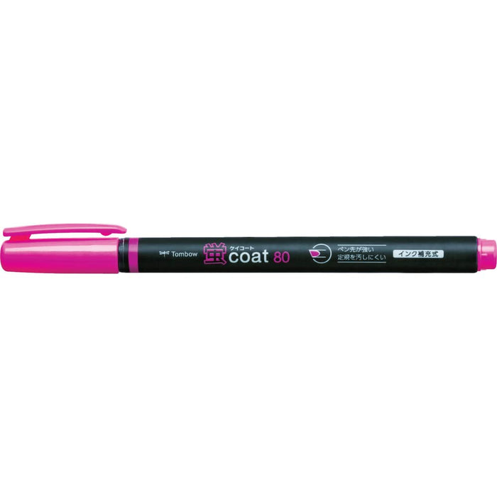 Tombow Highlighter Fluorescent Pink Pencil 80 Coat Model Wa-Sc90