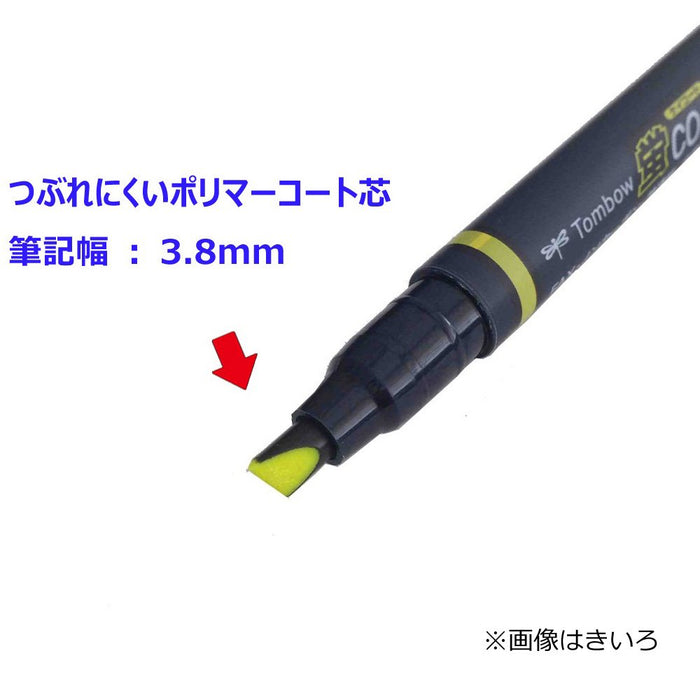 Tombow 螢光筆 80 紅色螢光筆 10 支裝 Wa-Sc94-10P