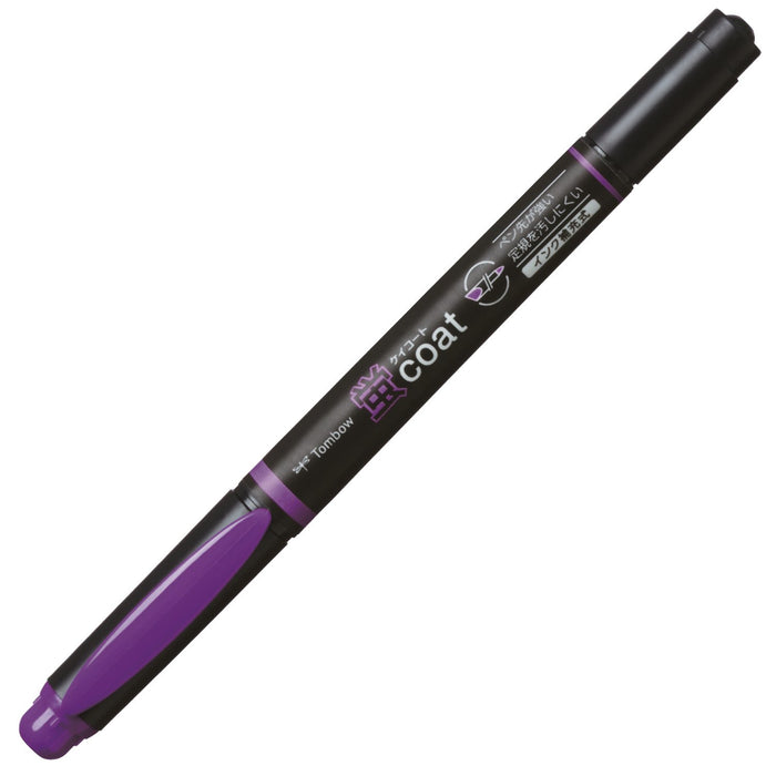 Tombow Fluorescent Purple Pencil Highlighter 10 Pieces - Wa-Tc97-10P