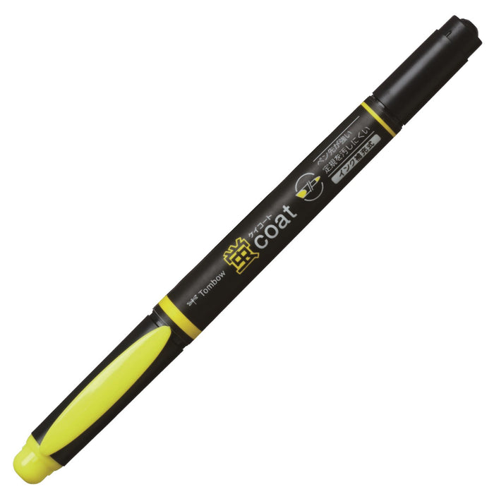 Tombow Fluorescent Yellow Pencil Highlighter - Pack of 10 Model Wa-Tc91-10P