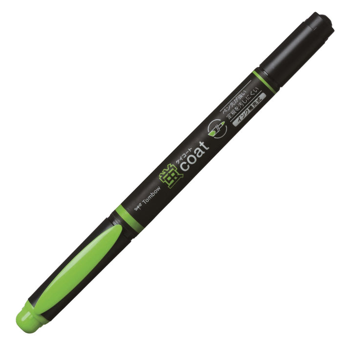 Tombow Fluorescent Yellow Green Pencil Highlighter Pack of 10 Model Wa-Tc92-10P