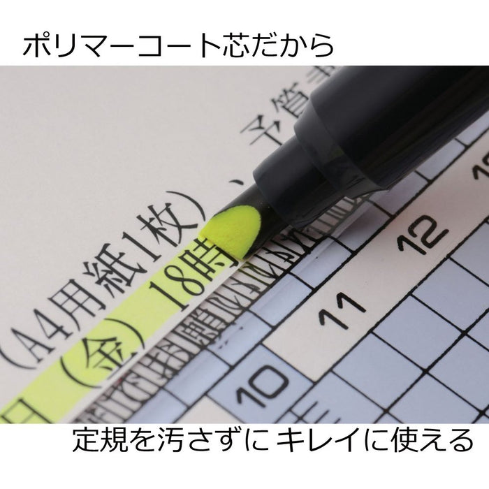 Tombow 螢光黃綠色鉛筆螢光筆 10 支裝型號 Wa-Tc92-10P