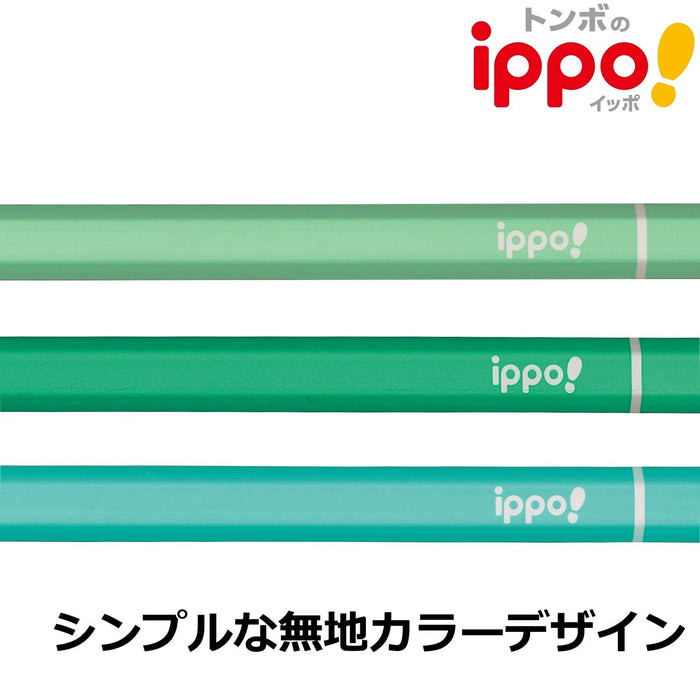 Tombow Ippo 繪圖鉛筆 2B 純綠色 藝術與素描工具 Kb-Kpn04