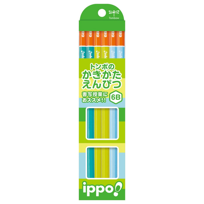 Tombow Ippo 6B Drawing Pencils - Pack of 12 Perfect for Artists