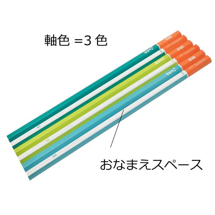 Tombow Ippo 6B 繪圖鉛筆 - 12 支裝非常適合藝術家