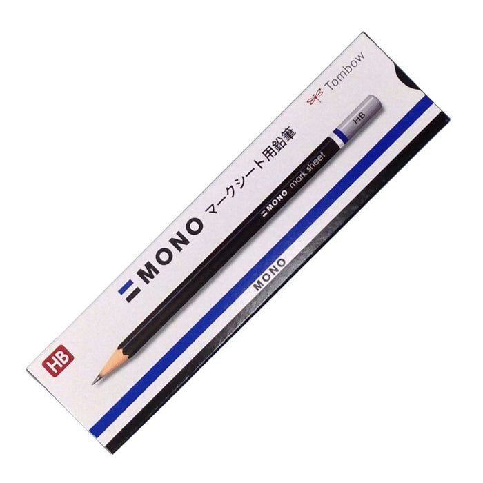 Tombow Mono Monomark Pencil Sheet HB Grade Pack of 12