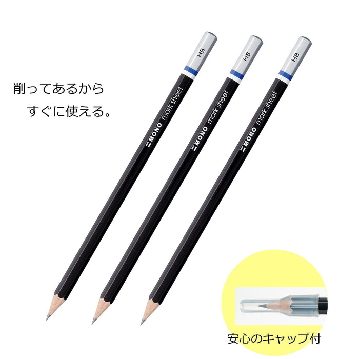 Tombow Mono HB 铅笔和 Monomark 纸张套装 - 基本书写工具