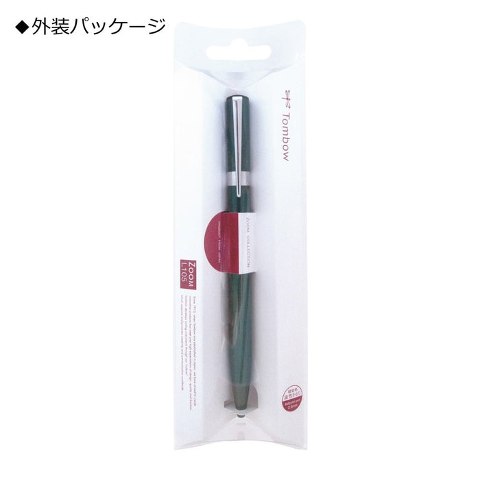 Tombow Oil Ballpoint Pen Zoom L105 0.5 Tip Green - Elegant Pencil Style by Tombow