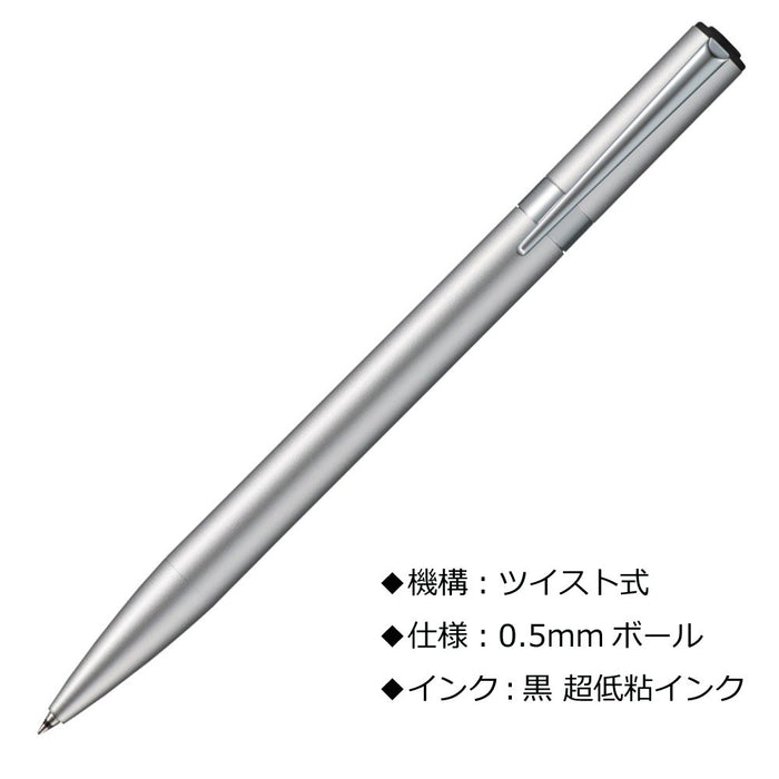 Tombow Zoom L105 銀色油珠筆 0.5 Tombow 鉛筆 FLB-111A