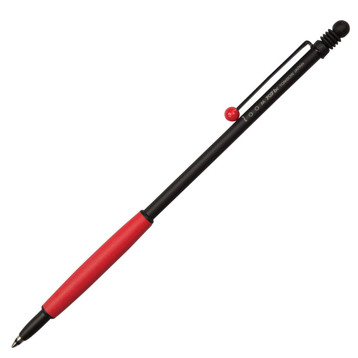 Tombow Zoom 707 Oil-Based Ballpoint Pen 0.7 Black/Red Refillable