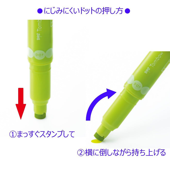 Tombow 签名笔 3 色套装 水性铅笔和 Play Color Dot Gce-311B