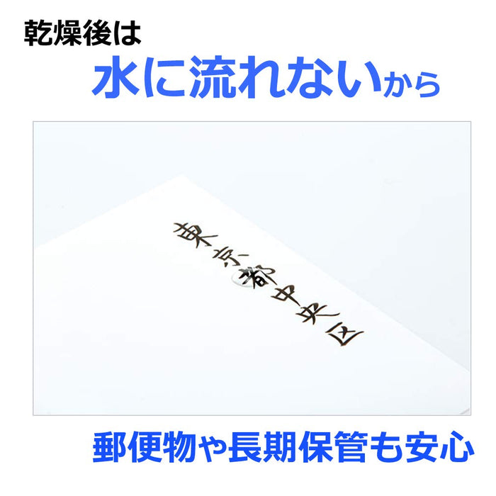 Tombow Fudenosuke 水性签名笔 10色套装 量身定制