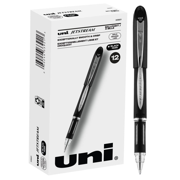 Mitsubishi Pencil Uni-Ball Jetstream 0.7mm Ballpoint Pen Pack of 12