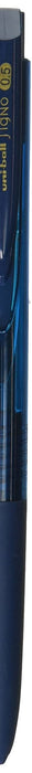 Mitsubishi Pencil Uni Ball Signo RT1 Knock Ballpoint Pen 0.5mm Blue Black