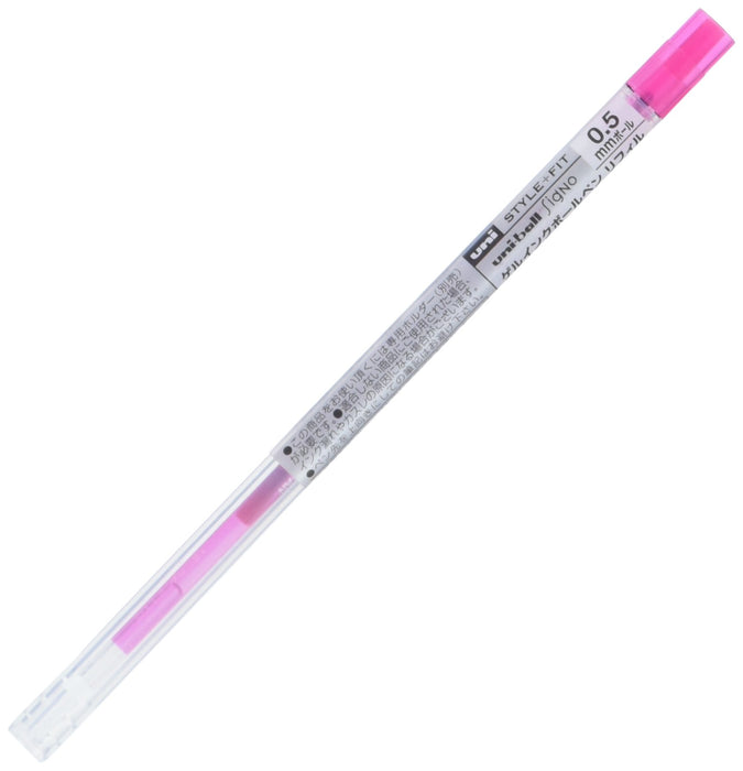 Mitsubishi Pencil Uni Gel Ballpoint Pen Refill Style Fit 0.5mm Baby Pink