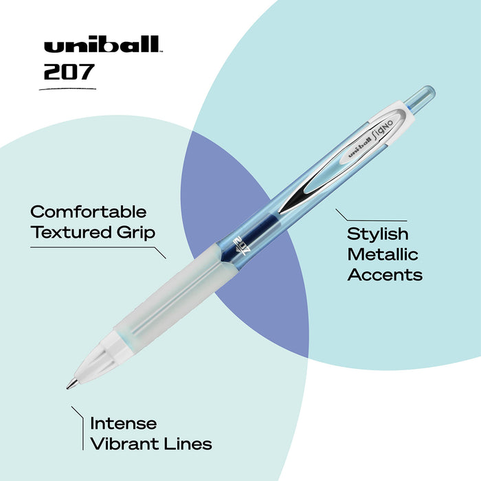 三菱鉛筆 Uni-Ball 207 0.7 mm 12 支裝