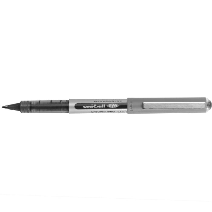 Mitsubishi Pencil Uni-Ball UB-157 Stick Pen Black 3 Pack