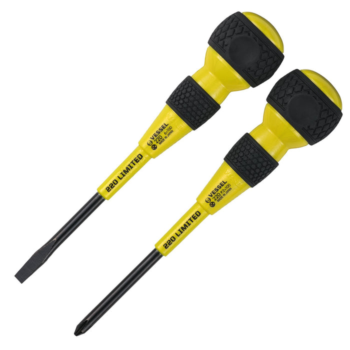 Vessel 220L-2Ps-Yt Yellow Tourmaline Ball Grip Driver Set Limited Edition