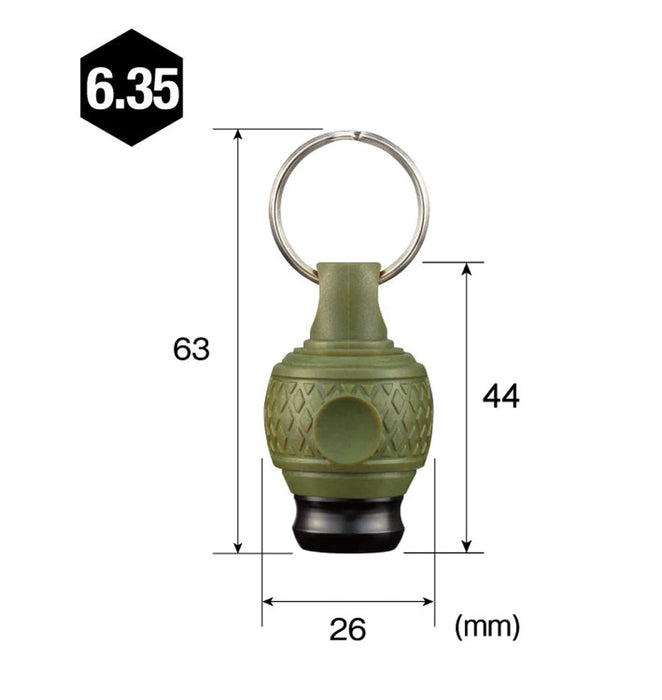 Vessel Quick Catcher Ball Grip Bit Holder in Dal Green - QB-22Dg