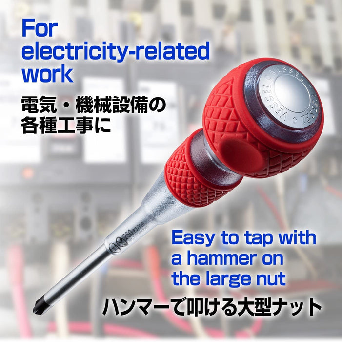 Vessel Ball Grip Penetration Driver +2x100 250V Safety Tool