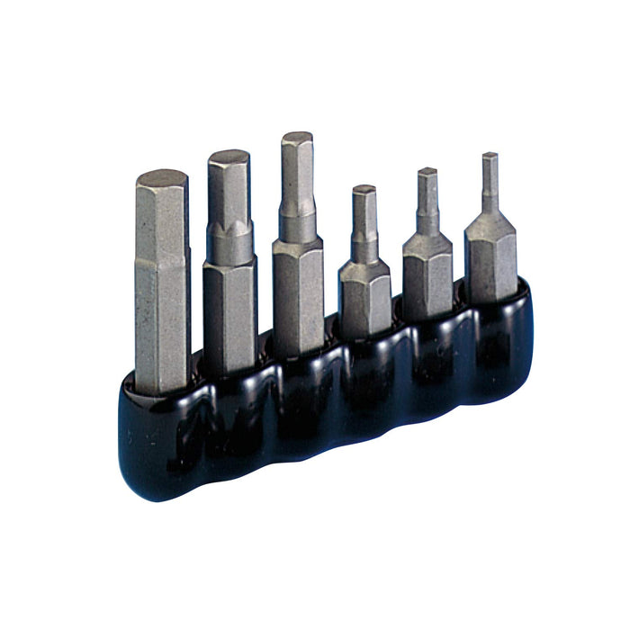 Vessel Hex Bit Set with Holder B33 - H2 to H6 Range - Quality Crafted by Vessel