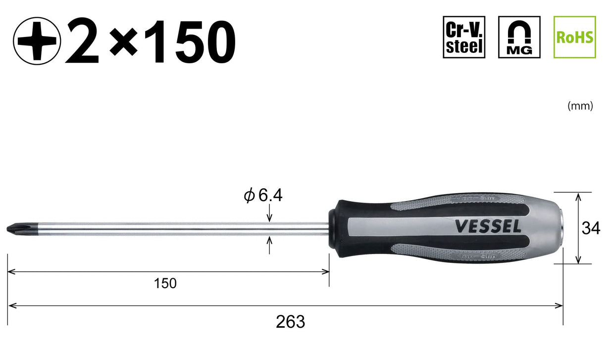 船舶品牌 Megadora 衝擊驅動器 +2x150 型號 980