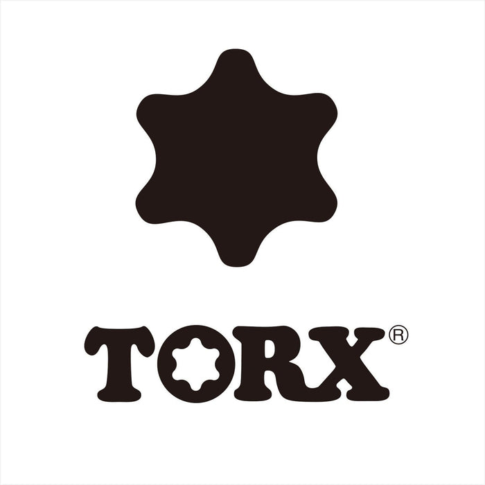 Vessel Power Grip T10H Torx 螺絲起子 - 80mm 防篡改 - B-5400Tx 型號