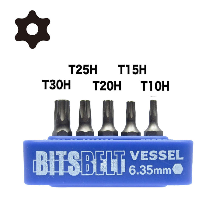 Vessel Brand Torx Td-Bs3 Vessel 替换钻头套件