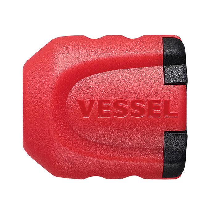 Vessel Brand Nms-2Pr 红色螺丝磁力收集器 短 2P 六角圆轴