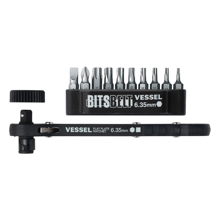 Vessel Torx 板式棘轮起子 Tx-11 带 10 个批头