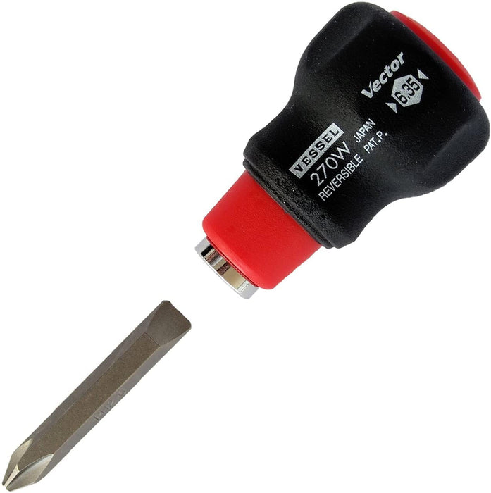 Vessel Vector 270W-62 Stubby Replacement Driver by Vessel Brand