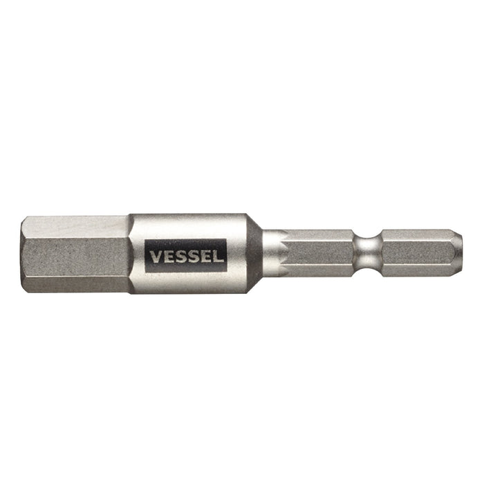 Vessel Single-Headed Hex Gosai Bit 40V Compatible Opposite Side 10 x 65 1 Piece Gsh100S