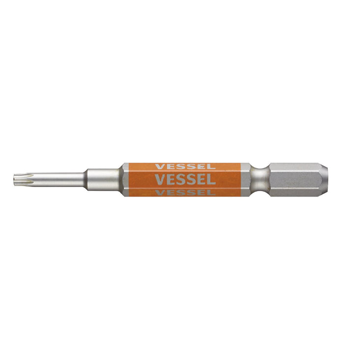 Vessel Torx Gosai Bit T10H X 65 Single Head-1 Piece