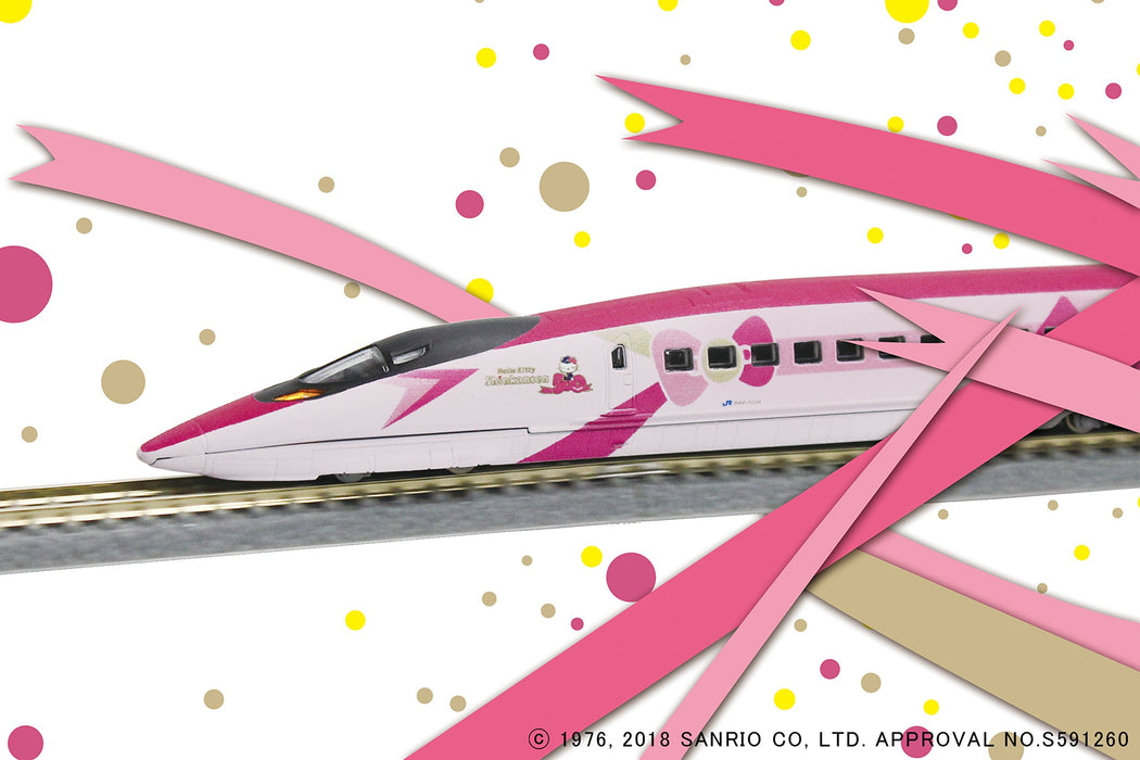 Rokuhan Z Gauge Hello Kitty 3 節車廂模型火車套裝 T013-6 系列 500 鐵路