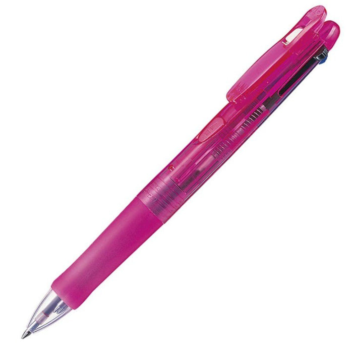 Zebra 10-Pack 3-Color Ballpoint Clip-On Pen in Pink - G3C B-B3A3-P