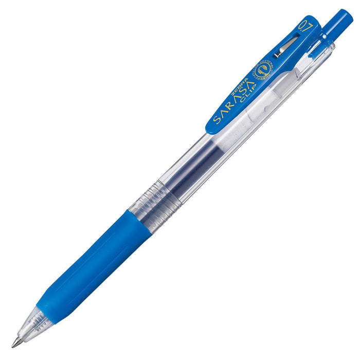 Zebra Sarasa Clip Gel Ballpoint Pen 0.7mm Cobalt Blue 10 Pack