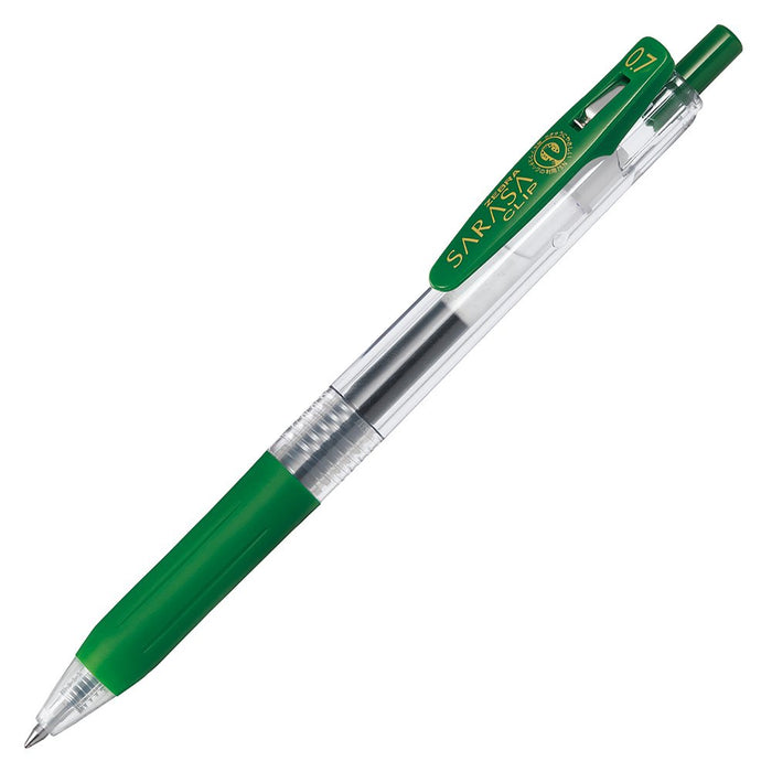 Zebra Sarasa Clip Viridian Gel Ballpoint Pen 0.7mm Pack of 10 - Zebra