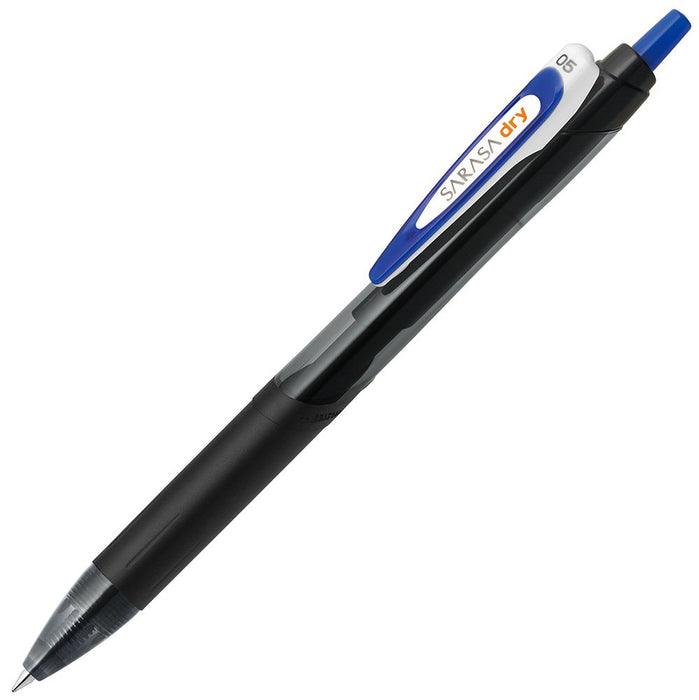 Zebra Sarasa Dry Gel Ballpoint Pen 0.5mm Blue Ink Pack of 10