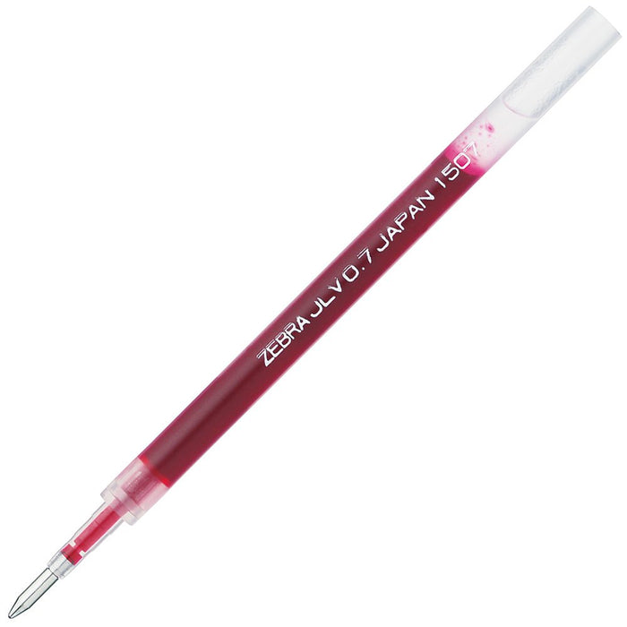 Zebra Sarasa Dry Gel Ballpoint Pen 0.7 Red 10 Pieces Pack B-Jjb31-R