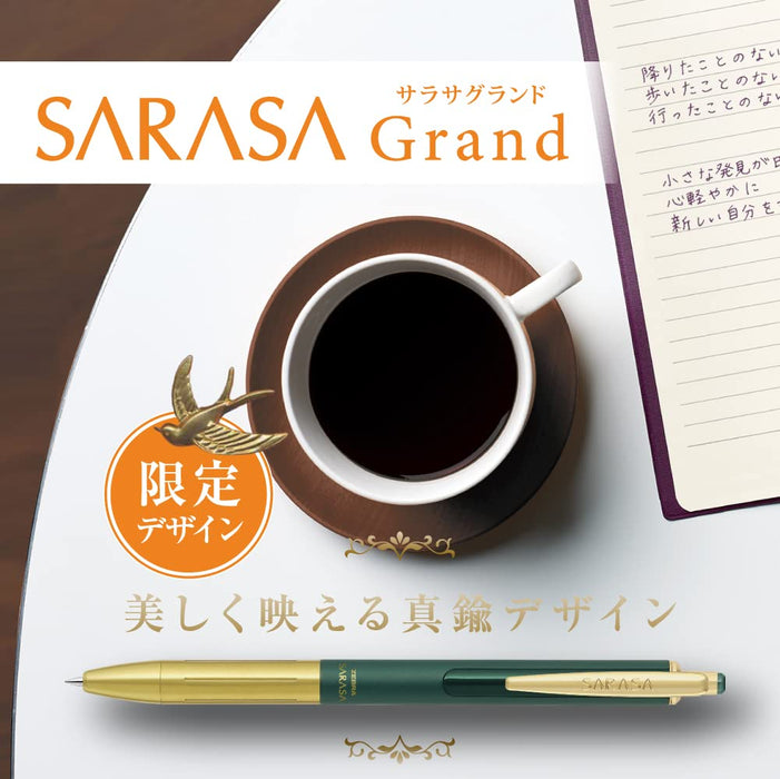 Zebra Sarasa Grand Gel Ballpoint Pen 0.5mm Antique Blue Black Color