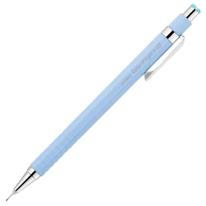 Zebra Pastel Blue Axis Mechanical Pencil 0.5mm Fluffy Color Flight Ma53-Fmp-Wbl