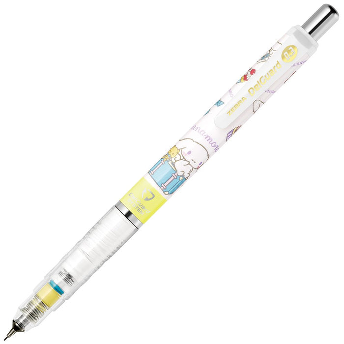 Zebra Delguard Cinnamoroll Mechanical Pencil 0.3 White - P-Mas89-Cn-Q1