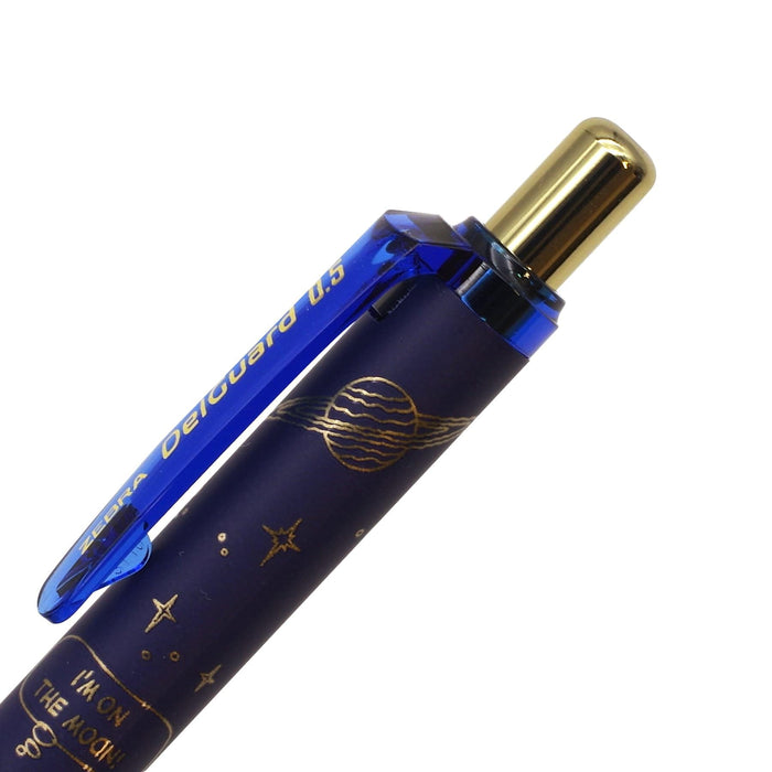 Zebra Delguard Snoopy 0.5mm Navy Mechanical Pencil P-MA85-SN3-NV