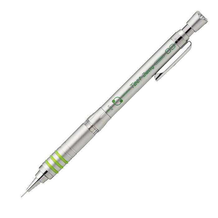 Zebra Tect Two-Way 0.3mm Mechanical Pencil in Silver - Zebra Mas41-S