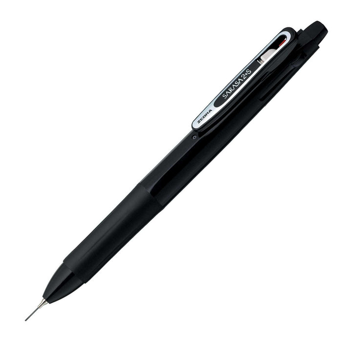 Zebra Multi-Function Pen in Dark Black 2 Color Ink with Sharp Sarasa 2+Sb - SJ2-DBk