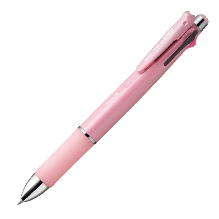 Zebra 4-Color Multi-Function Pen with Sharp Clip-On 1000S Pink P-B4Sa3-P