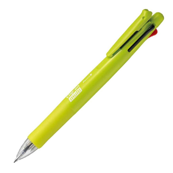 Zebra 4-Color Multi-Function Pen with Sharp Clip-On Active Green 10-Pack